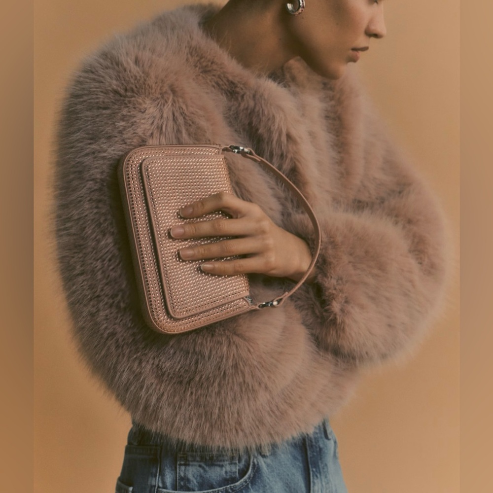 Mango Rhinestone Chain Bag - Picture 6 of 12